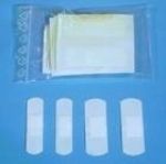 Plastersæt 20 dele, hvid, non woven