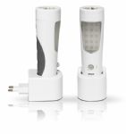 Nødlygte m/oplader og censor