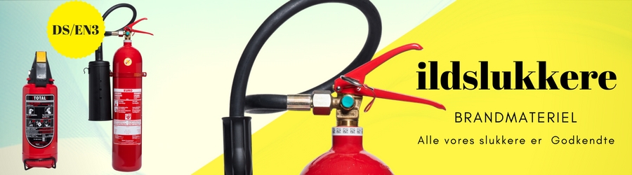 ildslukkere DS/EN3 godkendte
